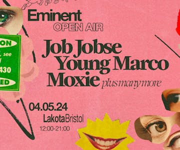 Eminent Open Air: Job Jobse, Young Marco, Moxie
