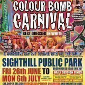 Taylor's of Edinburgh presents Colour Bomb Carnival 2026!