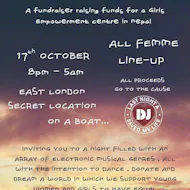 Sonic Adventure on a canal boat in a secret East London location at East London