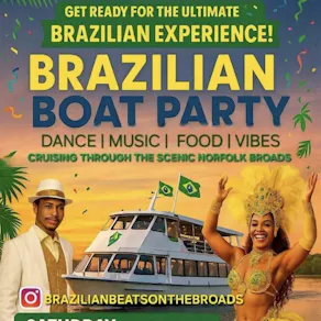Brazilian Boat Party on the Norfolk Broads