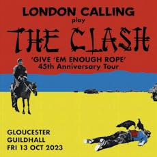 London Calling play the Clash at Gloucester Guildhall