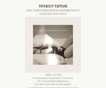 The Tortured Poets Department Indie Vinyl Release Party