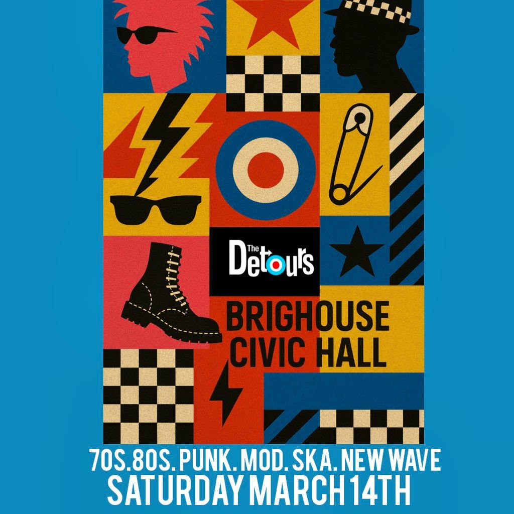 The Return Of The Detours at Brighouse Civic Hall LIVE