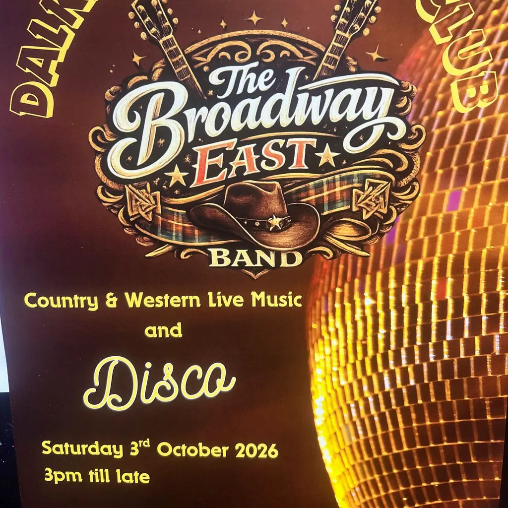 The Broadway East - Country Show at Dalkeith Miners Club