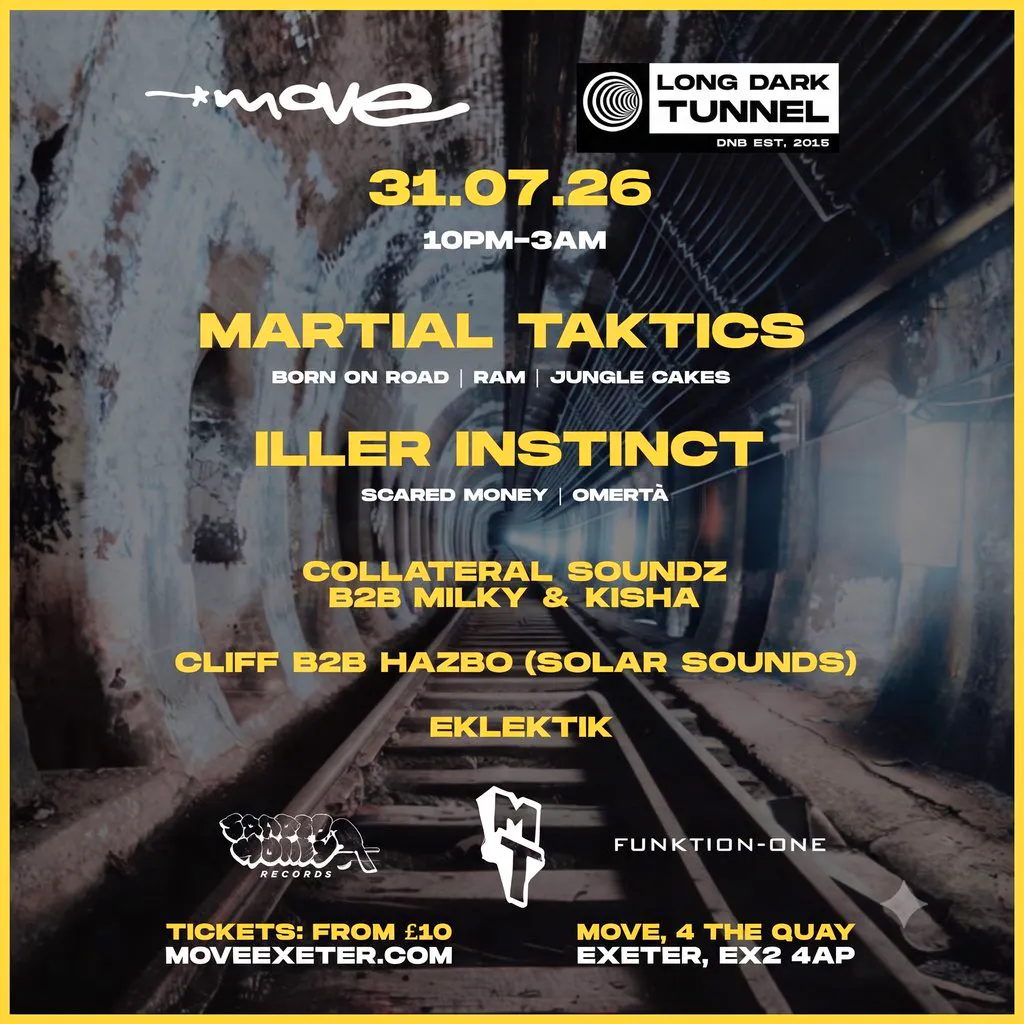 LDT| MARTIAL TAKTICS, ILLER INSTINCT | 31.07.26 | Move Exeter at Move Exeter