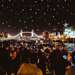 Christmas special Silent disco boat party London