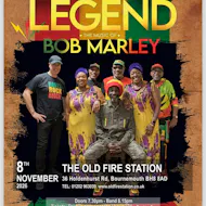 Legend live presents Bob Marley at The old fire station at The Old Fire Station