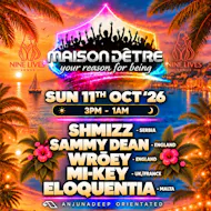 Maison D'etre at Nine Lives - Anjunadeep Sunday 11th October 3pm at Nine Lives Beach Bar And Restaurant