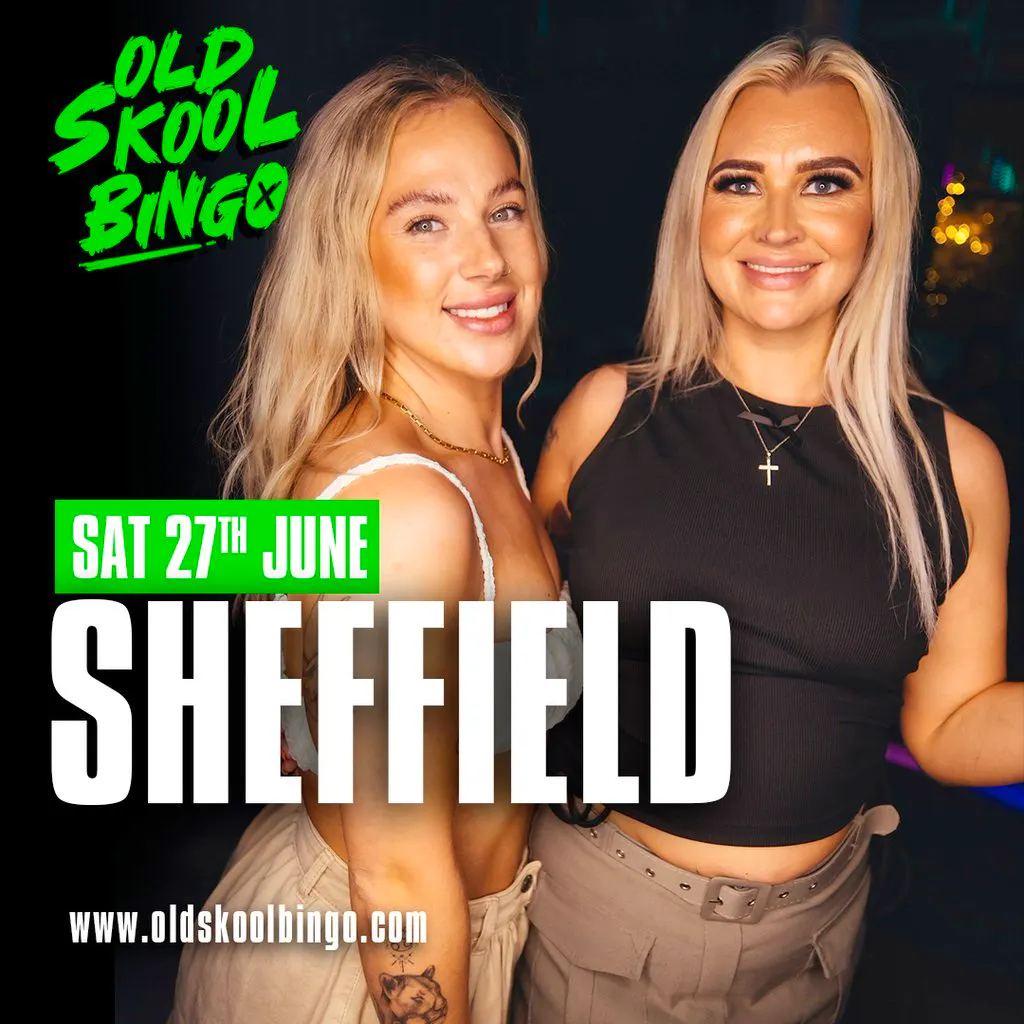 Old Skool Bingo Sat 27th June Sheffield at Viper Rooms
