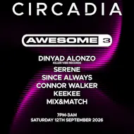 Circadia Presents : Awsome 3 at Chute Bar