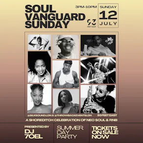 SOUL VANGUARD SUNDAY at 93 Feet East