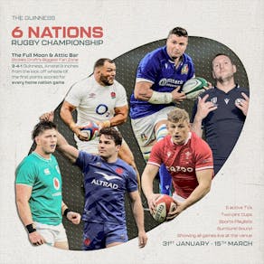 Guinness 6 Nations: Ire v Fra 14:15 & Scot vs Wal 16:45