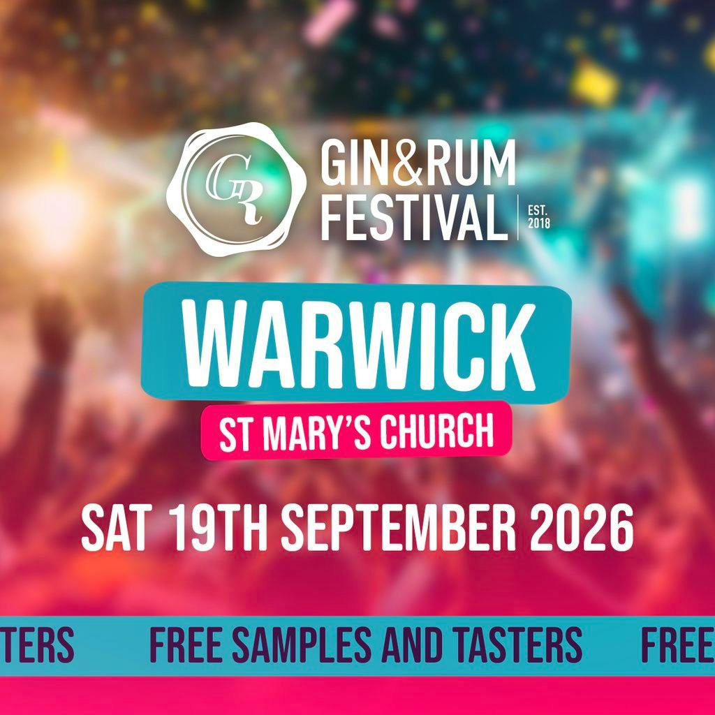 Gin & Rum Festival - Warwick - 2026 at St Mary's Church