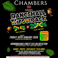 90s v EARLY 2000s DANCEHALL Throwback at Chambers Nightclub Walsall And Venue Hire WS1 1JQ
