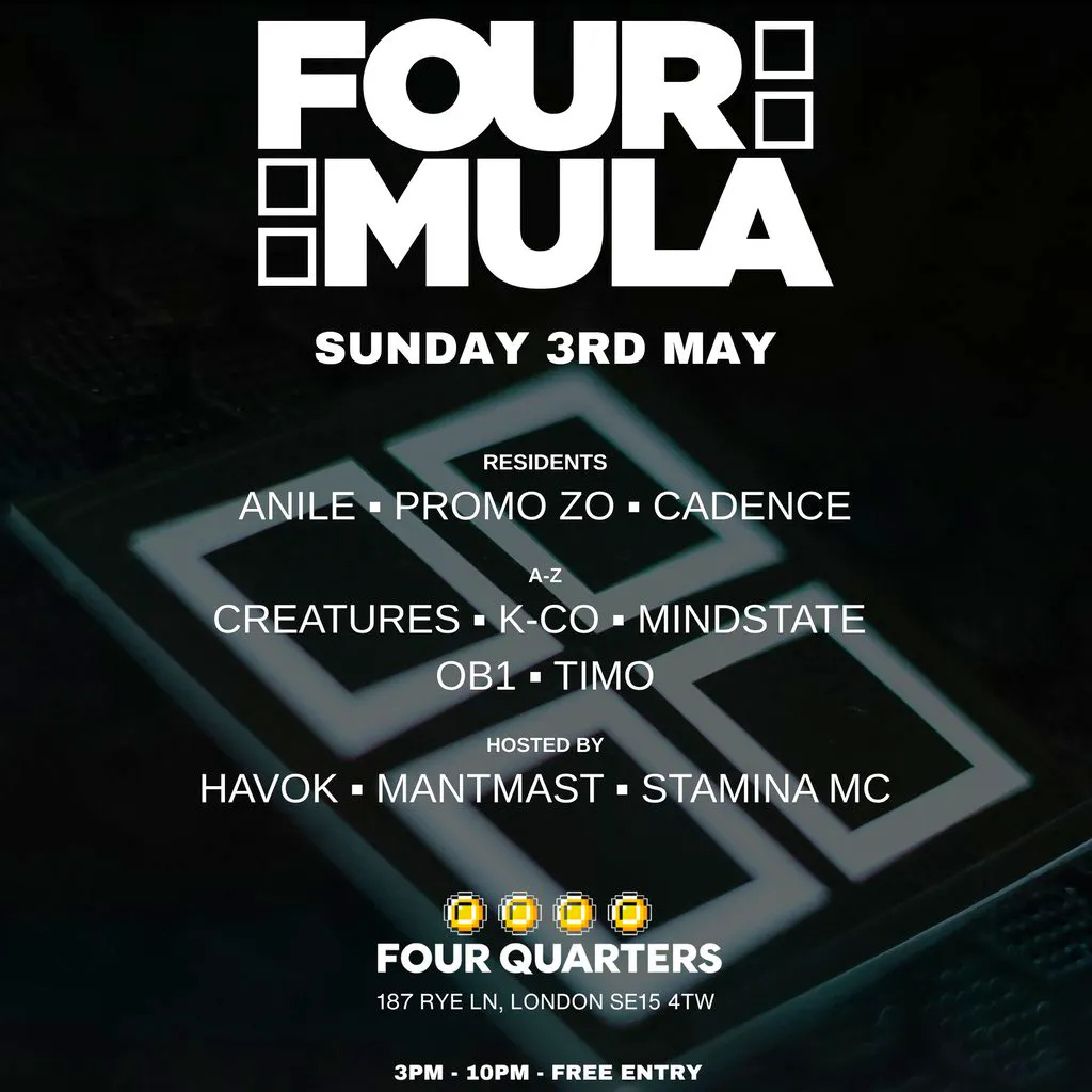 Four::mula at Four Quarters Peckham