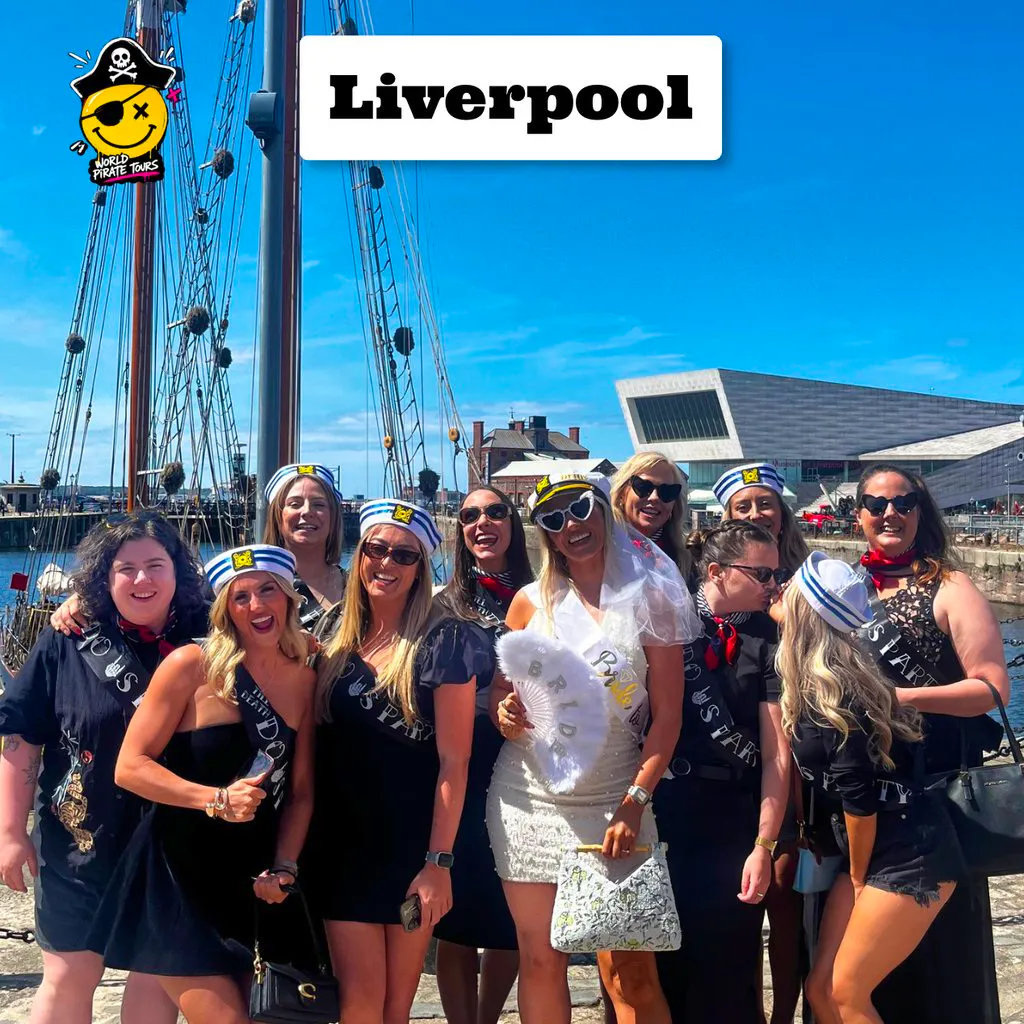 Pirate Boat and Pub Crawl - Liverpool at Liverpool Gerry Marsden (Pier Head) Terminal