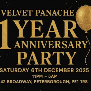 Velvet Panache  1 Year Anniversary Celebration!