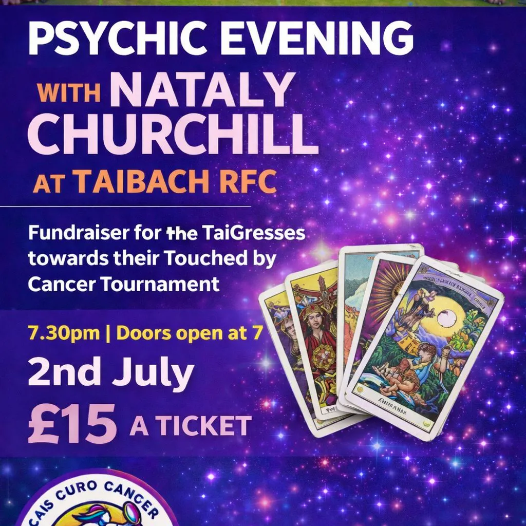 Nataly Churchill at Taibach RFC