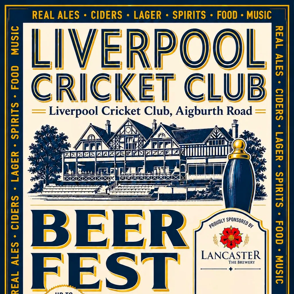 Liverpool Cricket Club Beer Festival 2026 at Liverpool Cricket Club