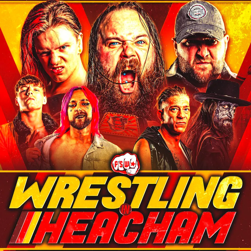 LIVE WRESTLING in HEACHAM at HEACHAM SOCIAL CLUB HALL