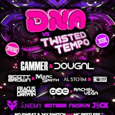 DNA Hardcore vs Twisted Tempo: The Return at Boxed Bar And Music Venue 