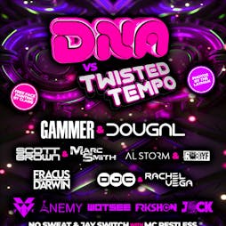 DNA Hardcore vs Twisted Tempo: The Return Tickets | Boxed Bar And Music Venue  Leicester  | Fri 31st May 2024 Lineup
