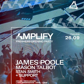 Amplify | Lab11 Freshers Opening Party