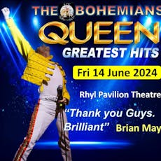 Queen Greatest Hits with The Bohemians at Hazlitt Arts Centre