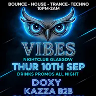 Vibes Thursdays Bounce, Techno & Trance at Vibes Glasgow