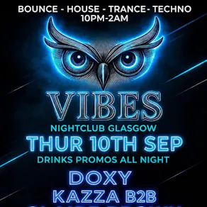 Vibes Thursdays Bounce, Techno & Trance