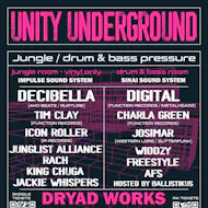 Unity Underground - DIGITAL, DECIBELLA, TIM CLAY, CHARLA GREEN at Dryad Works