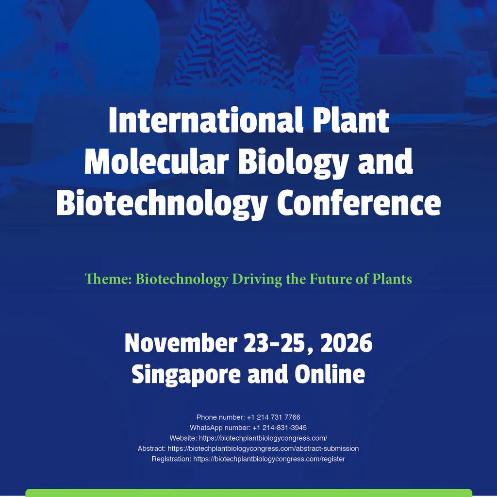 International Plant Molecular Biology and Biotechnology Conferen at Iris Scientific Group