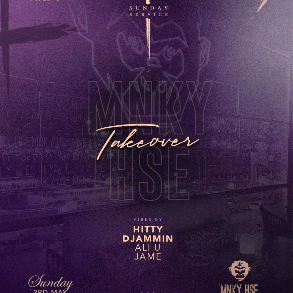 Sunday Service @ MNKY HSE, MCR at O2 Victoria Warehouse