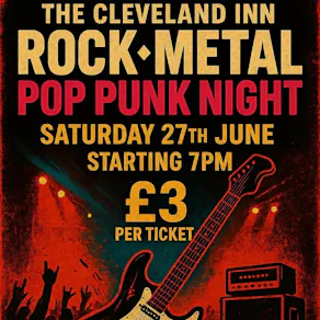 Rock-Metal-Pop Punk Night