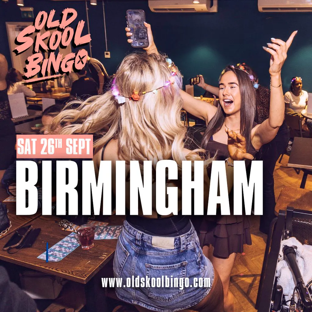 Old Skool Bingo Sat 26th Sep Birmingham at The Rainbow Pub Digbeth