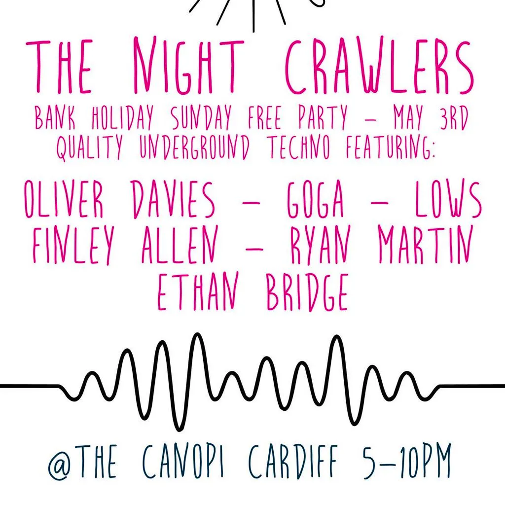 The Night Crawlers Techno Event at The Canopi @ The Sustainable Studio