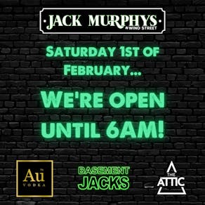 The First PayDay Bash of 2025 in Jack Murphys - Open til 6AM!