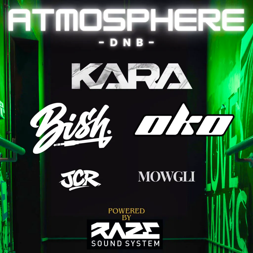 Atmosphere DNB - Kara, Bish + OKO at Secret Vault Nottingham
