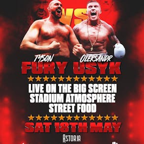 Fury vs Usyk Live on The Big Screen