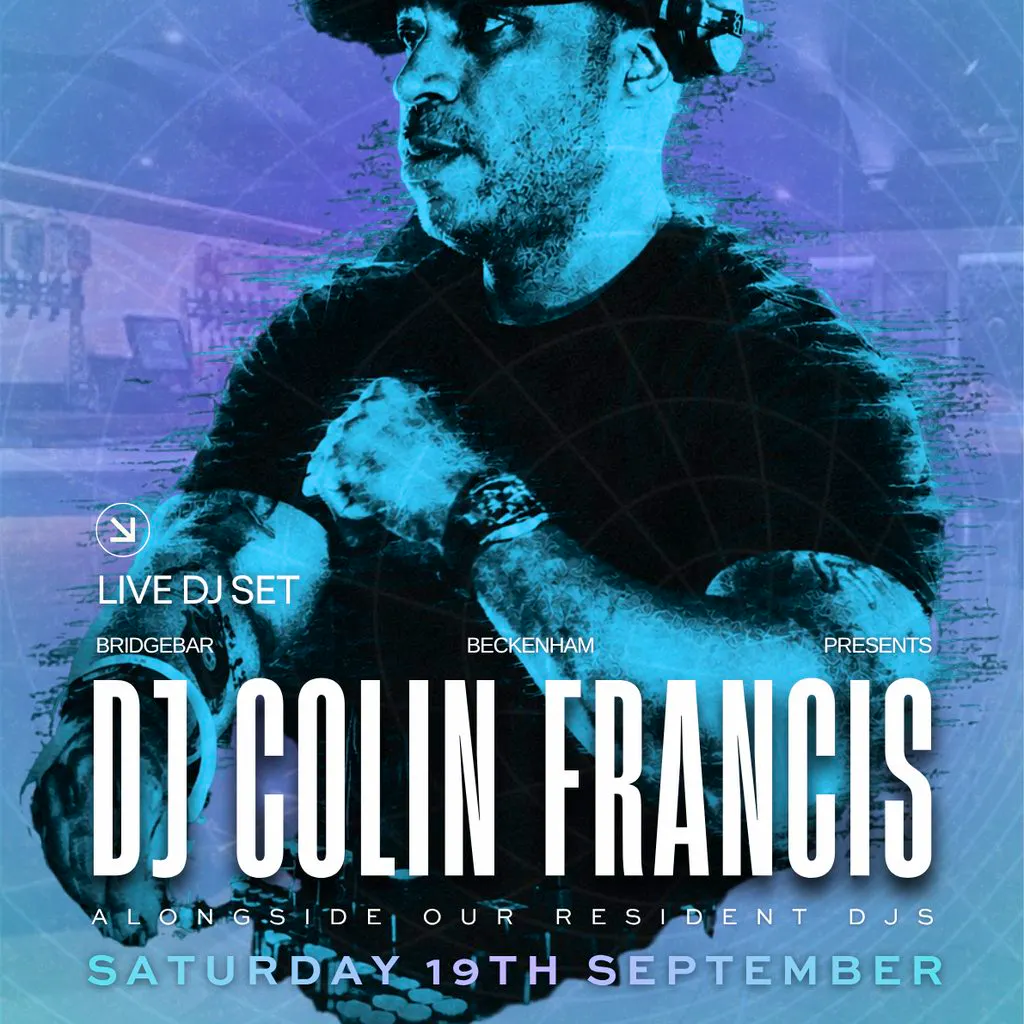 DJ Colin Francis at Bridgebar at Bridgebar Beckenham