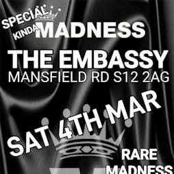Special kinda Madness: Madness only Show  Tickets | Embassy Foxwood Sheffield  | Sat 4th March 2023 Lineup