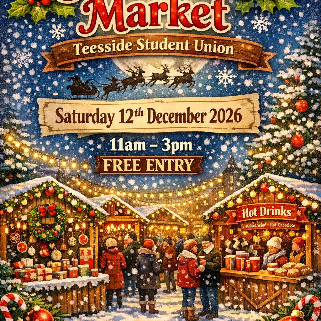 Teesside Student Union Christmas Market at Teesside University Students' Union