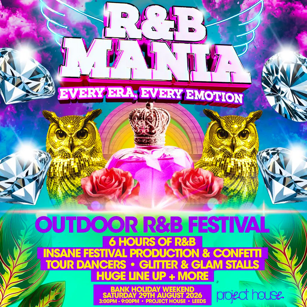 RNB MANIA | Leeds' Outdoor R&B Festival at Project House