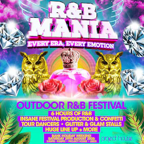 RNB MANIA | Leeds' Outdoor Bank Holiday R&B Festival