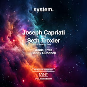 system presents Joseph Capriati b2b Seth Troxler (extended set)