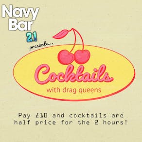 COCKTAILS with DRAG QUEENS | Navy Bar 2.1