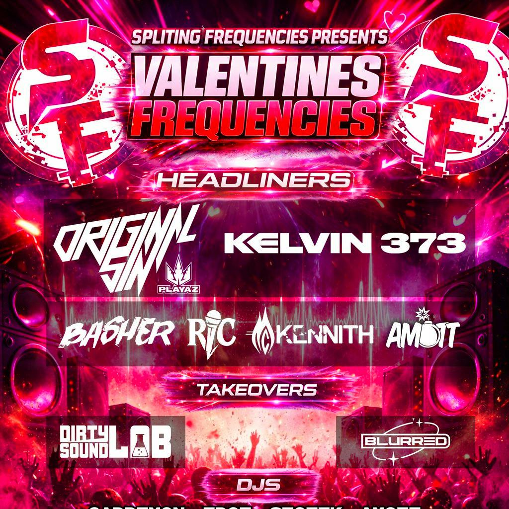 Valentines Frequencies at Tramps Worcester
