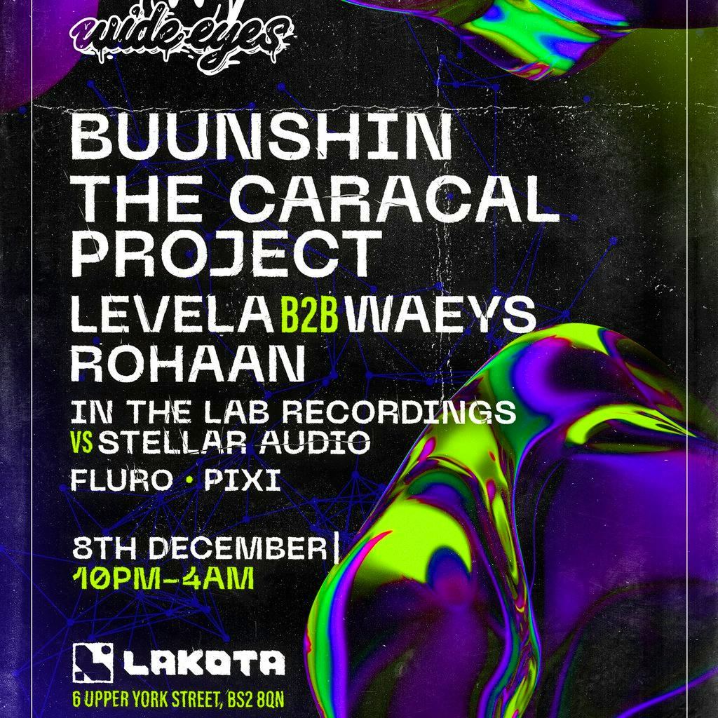 Wide Eyes: Buunshin, The Caracal Project, Levela B2b Waeys, Roha ...