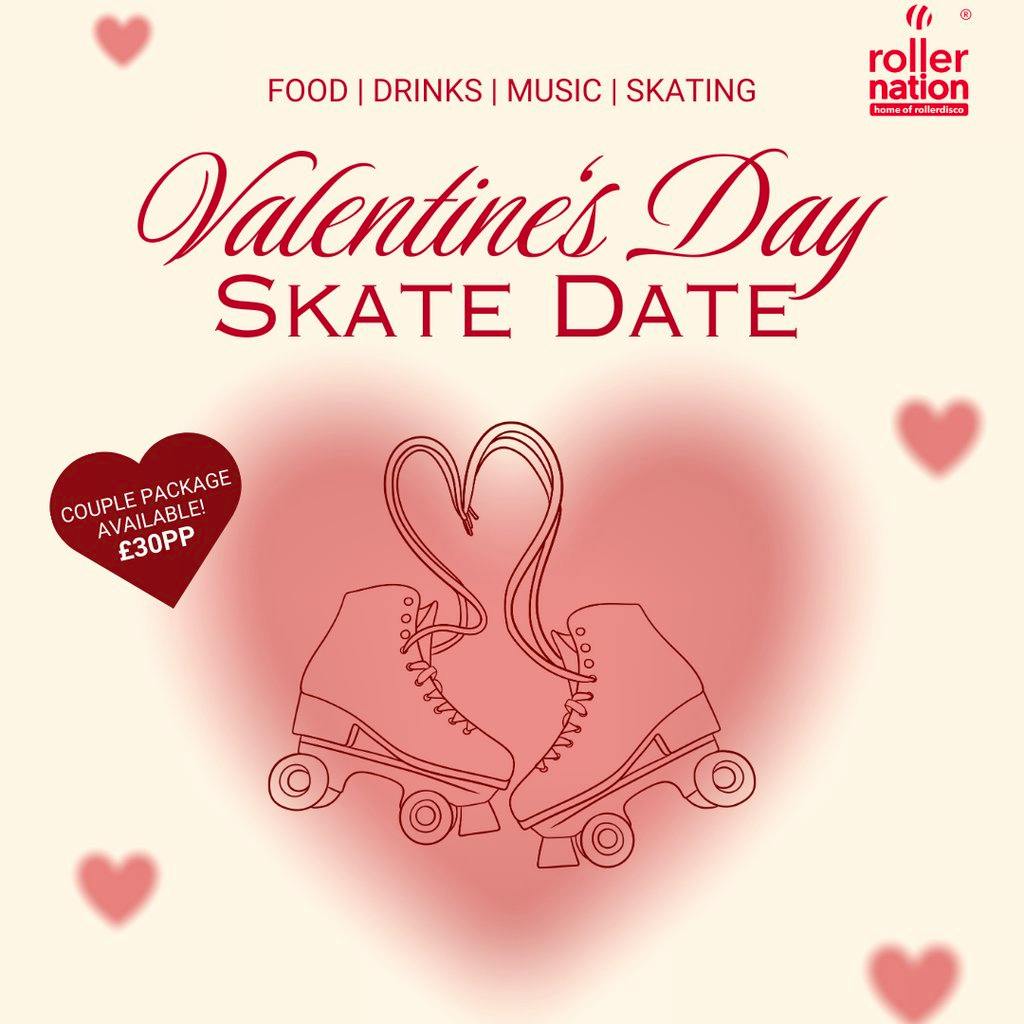 Valentine's Day Skate Date at Rollernation 