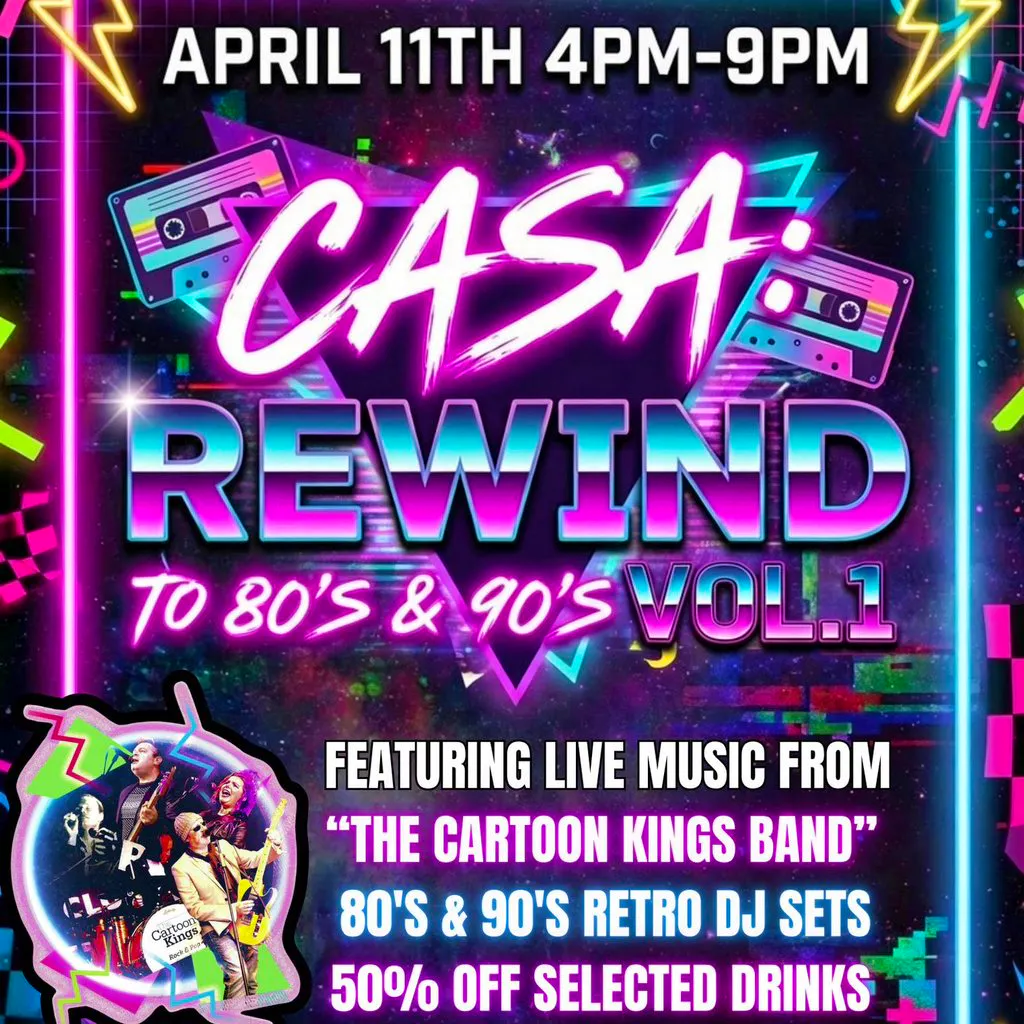 Casa Rewind Vol.1: Over 30's Day Session at Casa Stafford